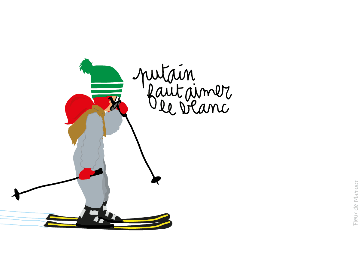 Affiche Blanc
