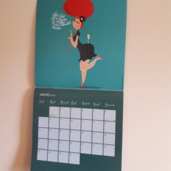 calendrier 2019 fleur de mamoot