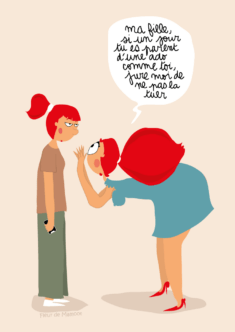 Affiche Crise d'ado - Fille