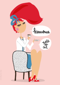 Affiche Bienvenue, poils au cul