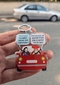 Porte clefs Voiture