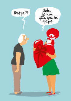Affiche Fête des pères