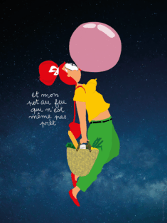 Tableau Bubble 80 cm x 60 cm
