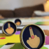 Bague holographique – Feuquette