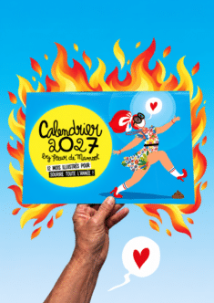 Calendrier 2027 Fleur de Mamoot - PRÉVENTE