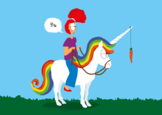 Affiche Licorne