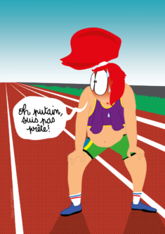 Affiche Starting block